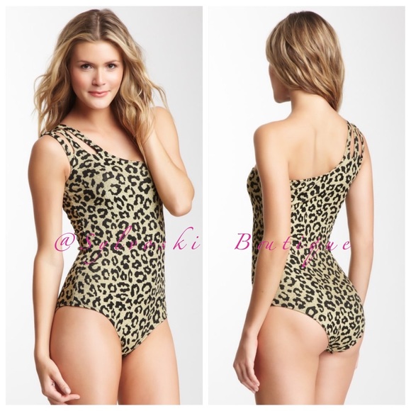Tigerlily Other - 🔥Tigerlily Gold Leopard One Piece SwimSuit NWT